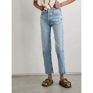 AGOLDE '90s Pinch Waist high-rise straight-leg organic jeans